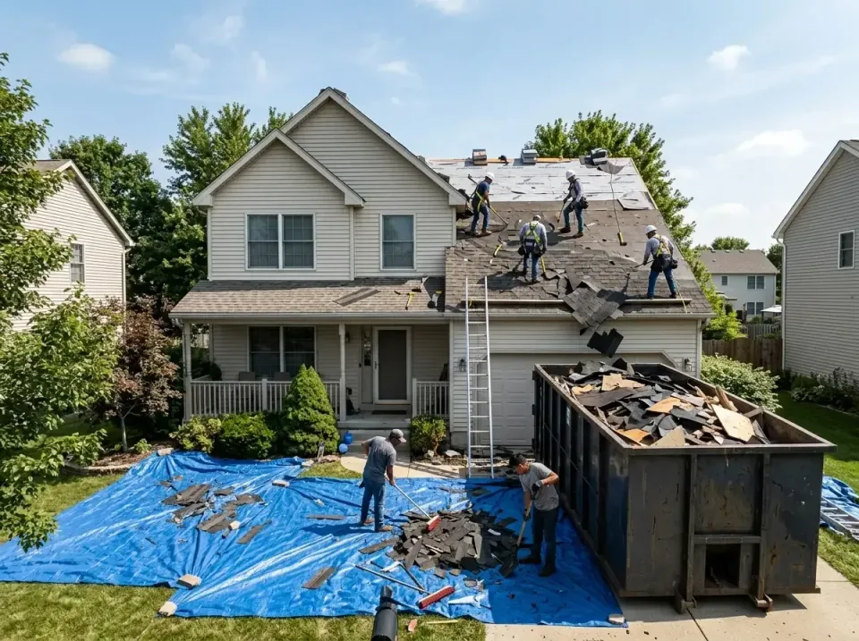 roof-replacement-debris-remova-004 — frequently asked questions, Cheapest Dumpster Rentals in Larose, LA
